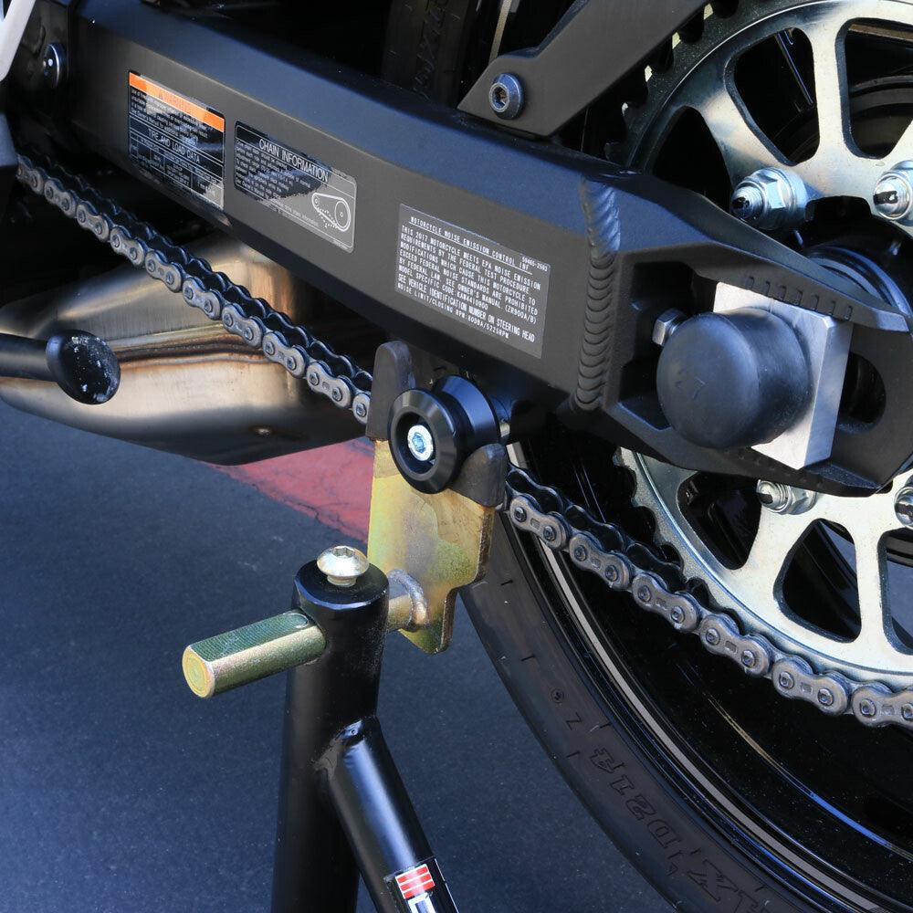 701-1709 Shogun Swingarm Sliders Black - RV and Auto Parts