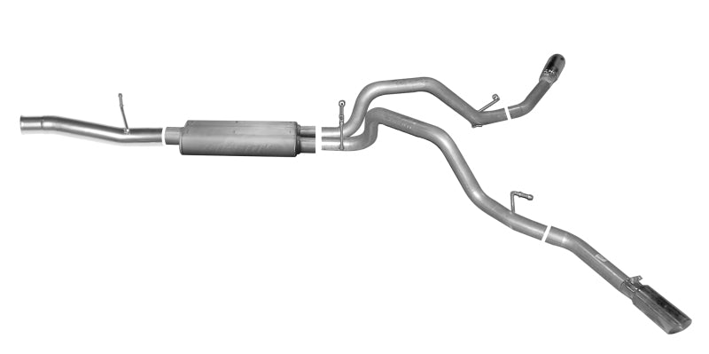 Gibson 65658 Gibson 2017 GMC Sierra 1500 Base 5.3L 3in/2.25in Cat-Back Dual Extreme Exhaust - Stainless