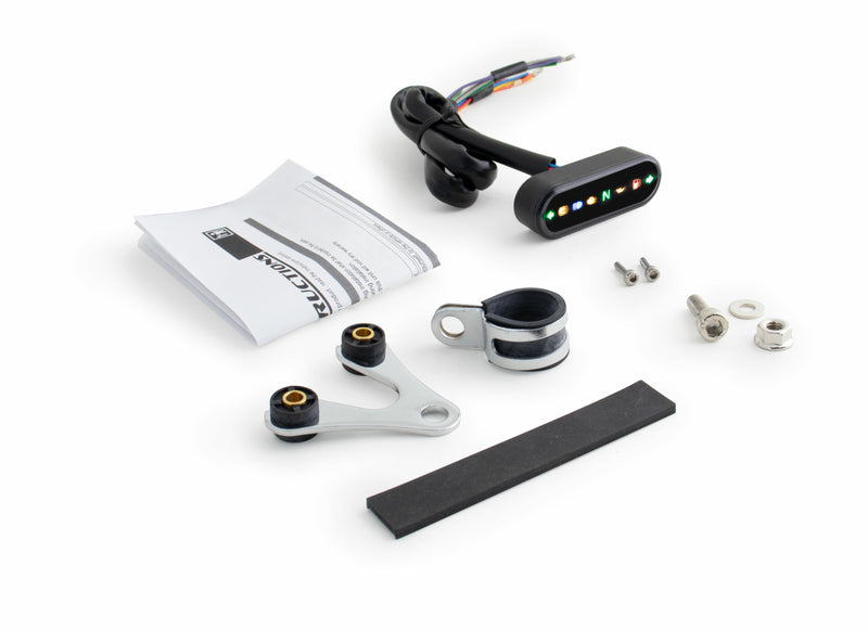 Indicator Light Display Meter Black