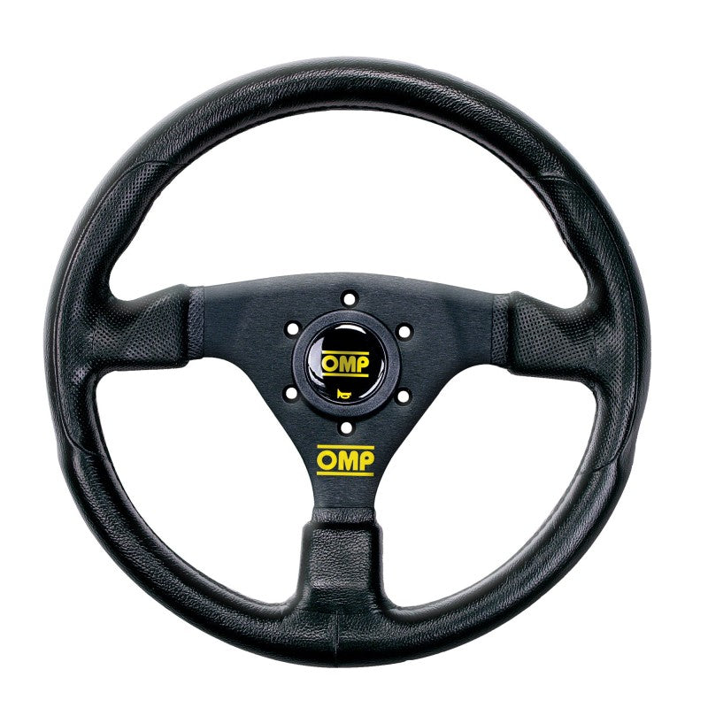 OMP OD0-1981-071 OMP GP Racing Steering Wheel - Black/Black