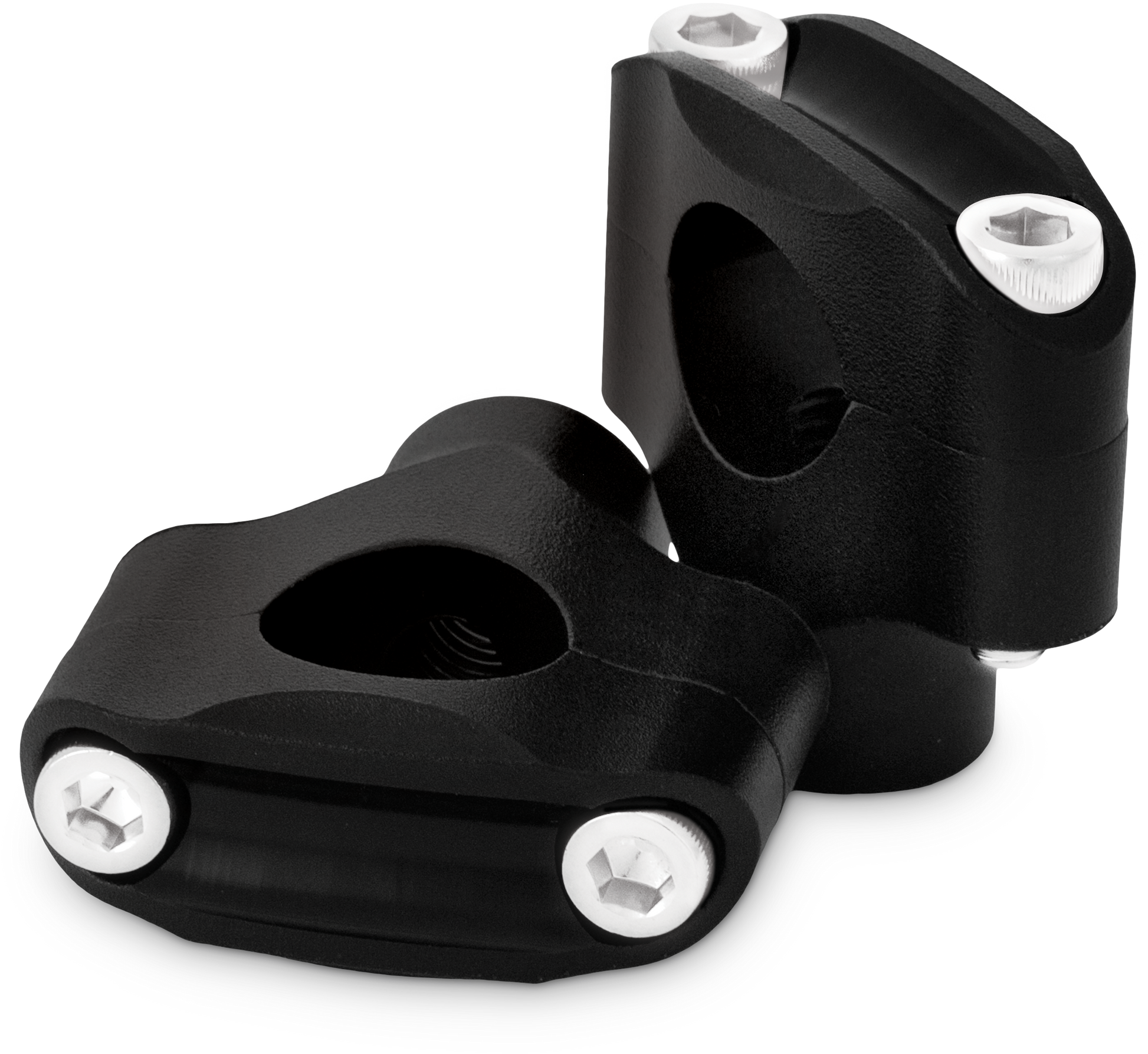 Burly Brand Reaper Riser Clamp For 1" Bar B12-8015TB - Black 1-1 Set Texture