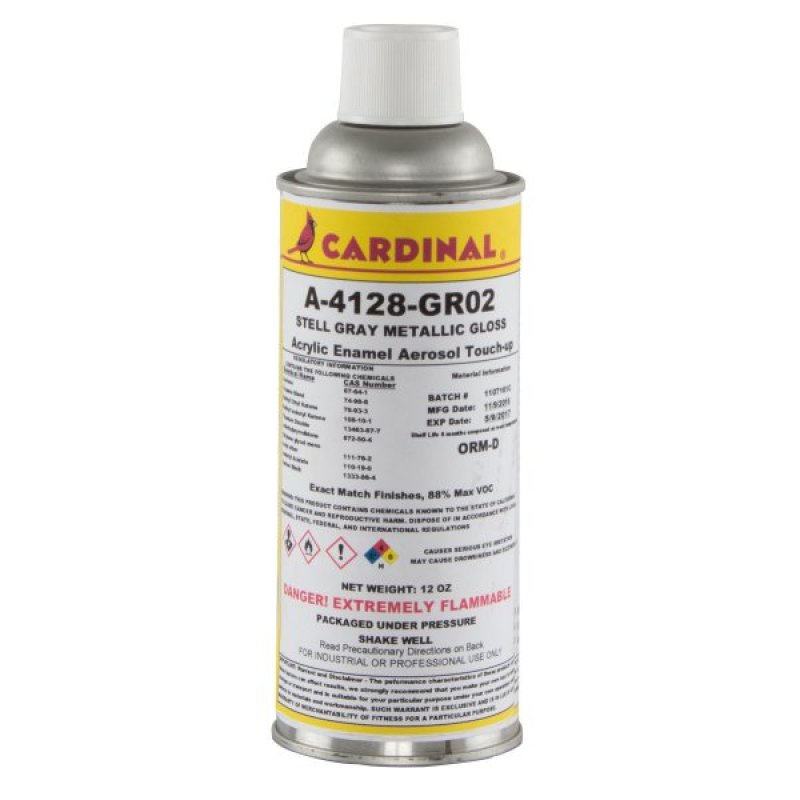 Synergy Mfg 4016 Synergy Grey Semi-Gloss Steel Metallic Touch-Up Paint - 4016