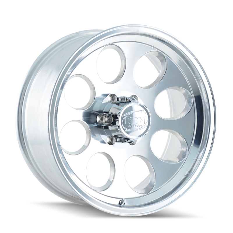 ION Wheels 171-5873P ION Type 171 15x8 / 5x127 BP / -27mm Offset / 83.82mm Hub Polished Wheel