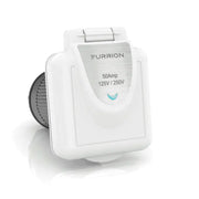 F52INS-PS-AM Furrion Llc 50A 125/250V Marine Power Smart Inlet for reliable power connection, designed for marine durability, and easy installation, Inside RV, Marine, RV Parts Shop, Exterior Parts & Accessories, RV Indoor Accessories, RV Electrical & Lighting, AVADA - Best Sellers
