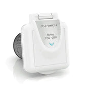 F52INS-PS-AM Furrion Llc 50A 125/250V Marine Power Smart Inlet for reliable power connection, designed for marine durability, and easy installation, Inside RV, Marine, RV Parts Shop, Exterior Parts & Accessories, RV Indoor Accessories, RV Electrical & Lighting, AVADA - Best Sellers