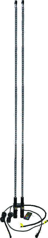 QuadBoss 609663 QuadBoss Qb 6Ft Clear Dual Whip Rmte - 609663