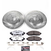 PowerStop K142-36 Power Stop 05-18 Nissan Frontier Front Z36 Truck & Tow Brake Kit