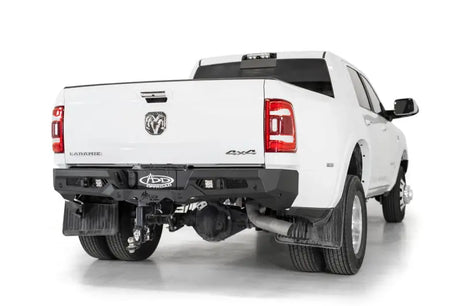 White pickup truck with aftermarket bumper from Desert Des RV parts & accessories for powersports