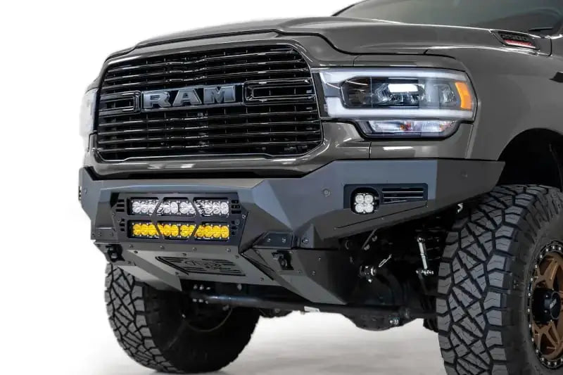 Gray Ram truck with aftermarket bumper for desert des RV parts & accessories and powersports