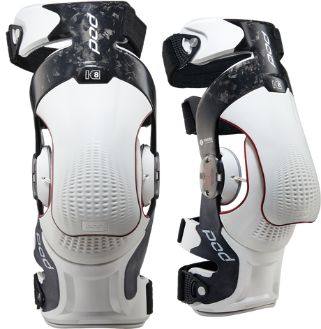 K8 3.0 Knee Brace Carbon (Pr) Carbon/White Md - POD
