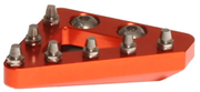 RFX Rear Brake Tip CNC Replacement Foot Controls FXRB 90101 99OR - Orange Solid