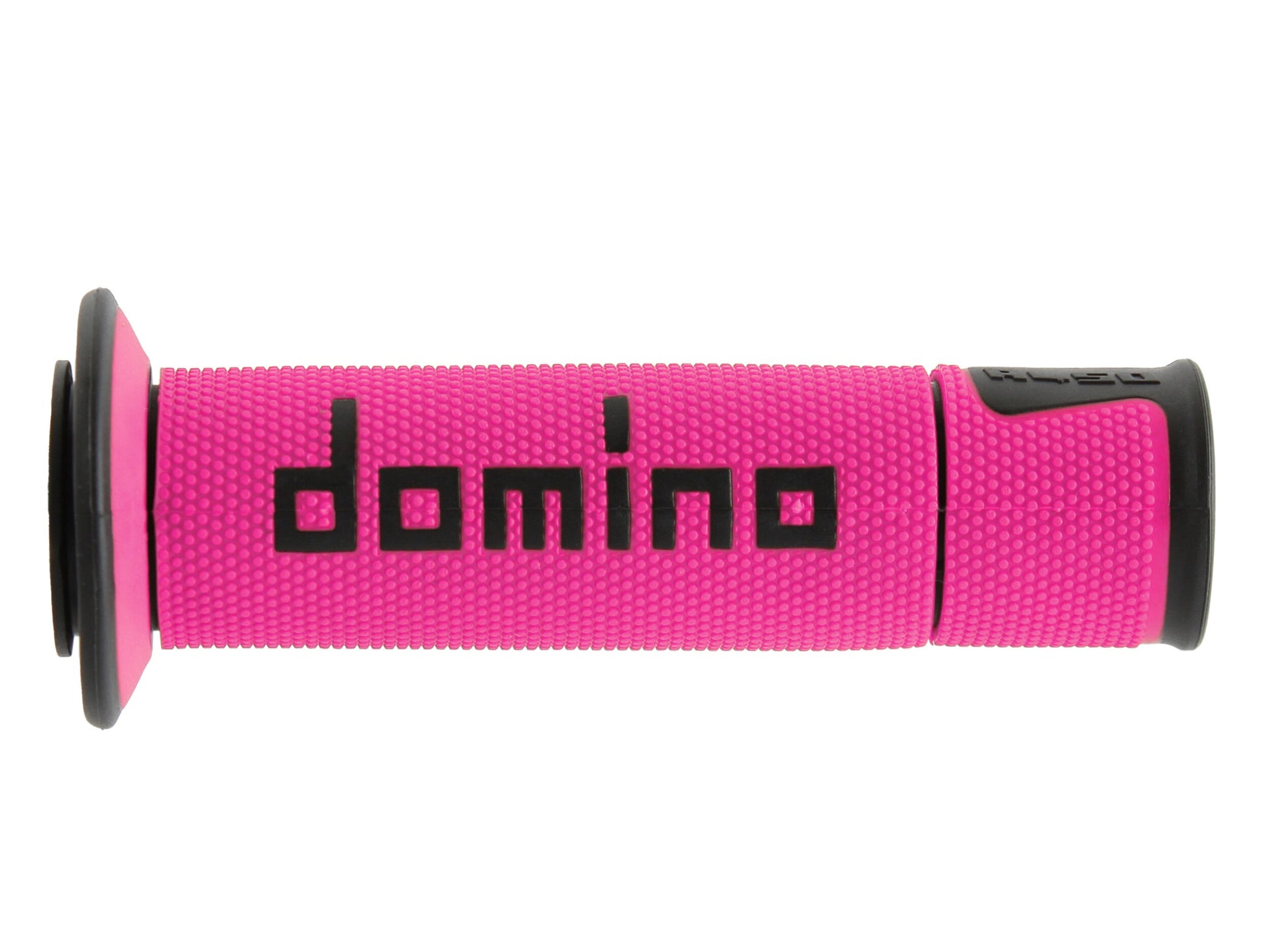 Domino Racing A450 Road Racing Grips A45041C4043B7-0 - Black Fuchsia Pair