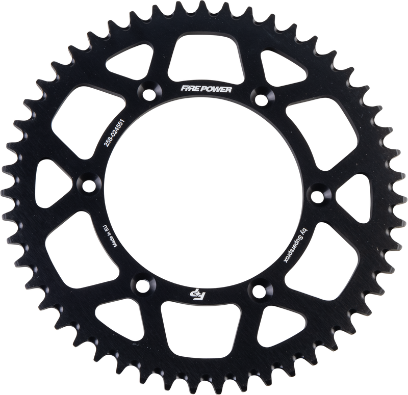 FPA-245-51-BLK Fire Power Rear Sprocket Aluminum 51T Blk