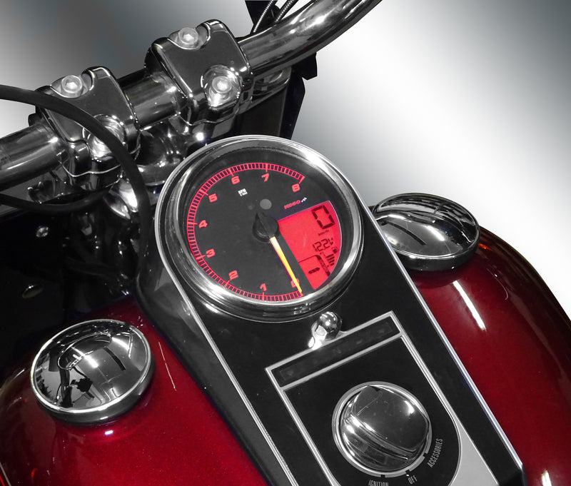 Koso Hd 05 4.5" Gauge Chrome Bezel, Pre Canbus