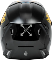 F73-8655S Kinetic Menace Helmet Black/Sunrise Sm - RV and Auto Parts