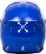 F73-8656S Kinetic Menace Helmet Blue/White Sm - RV and Auto Parts