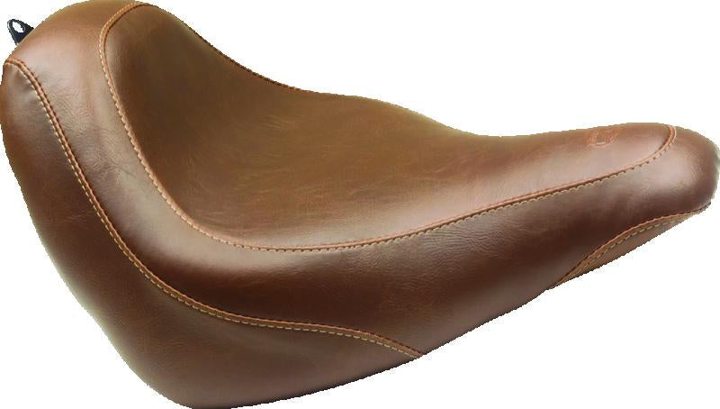 Mustang Motorcycle 83050 Mustang 18-21 Harley Softail Slim Wide Tripper Solo Seat - Brown