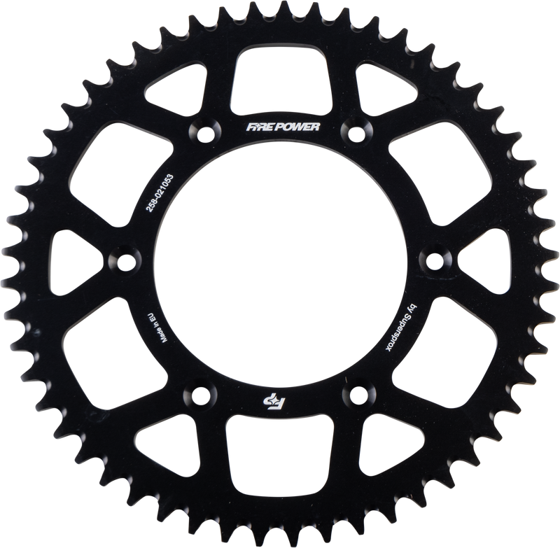FPA-210-53-BLK Fire Power Rear Sprocket Aluminum 53T Blk