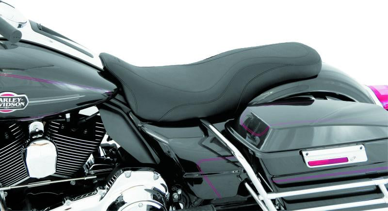 Mustang Motorcycle 76025 Mustang 08-21 Harley Electra Glide Std,Rd Glide,Rd King,Street Glide DayTripper 1PC Seat - Black