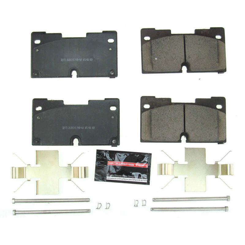 PowerStop Z23-2173 Power Stop 2019 Chevrolet Silverado 1500 Front Z23 Evolution Sport Brake Pads w/Hardware