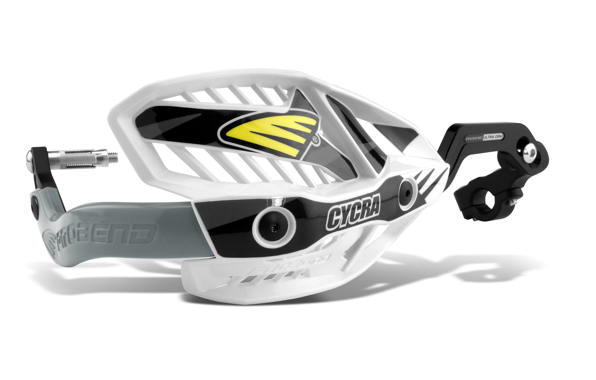 Cycra CRM Wrap Around Handguards 1CYC-7408-12X - White Black 1-1 Clamp