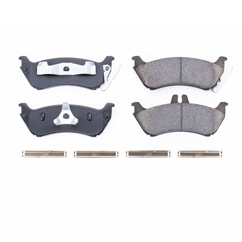 PowerStop 17-875 Power Stop 98-03 Mercedes-Benz ML320 Rear Z17 Evolution Ceramic Brake Pads w/Hardware