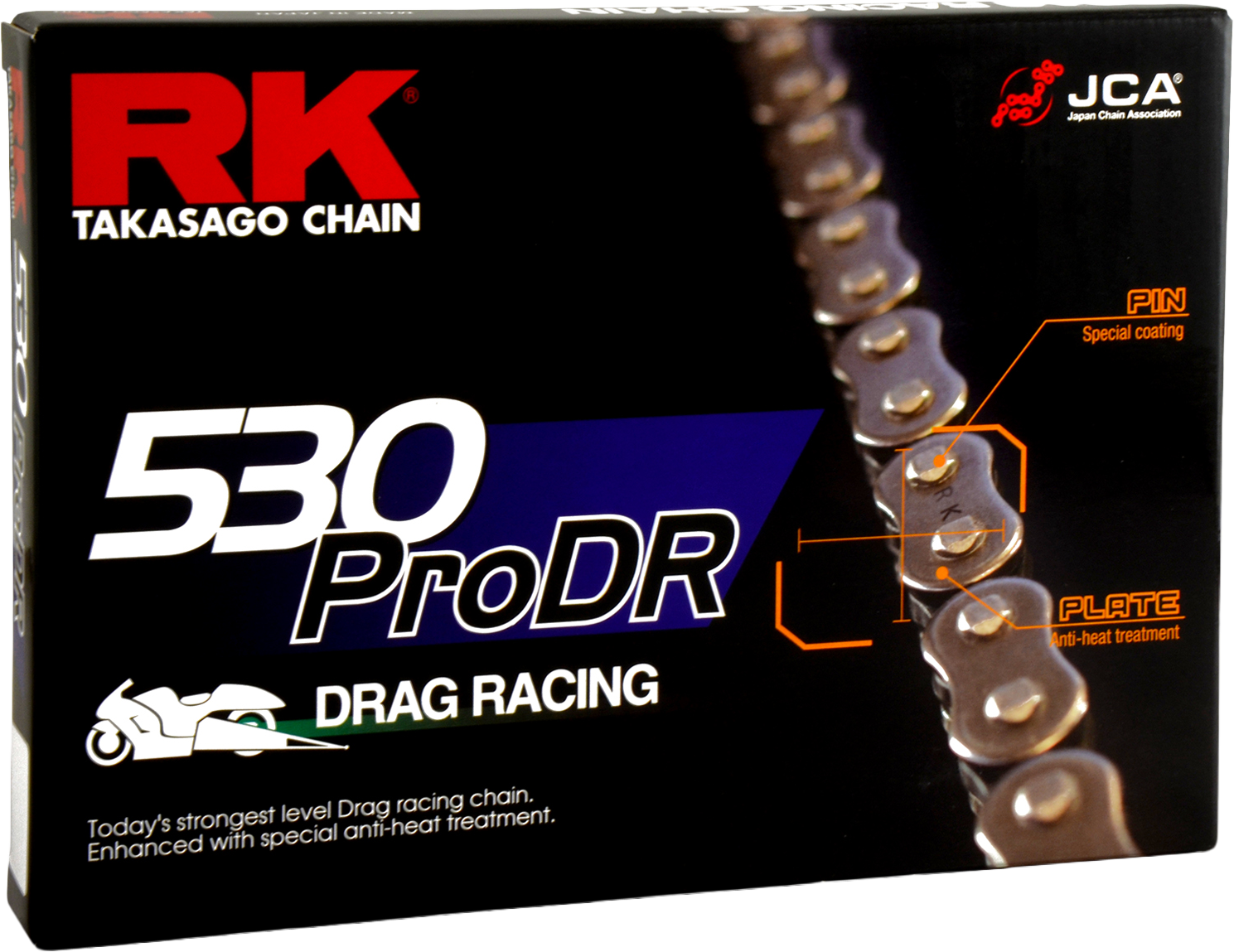 RK Excel 530 Prodr Pro Drag Racing Chain 530Prodr-140 - 530Prodr 140