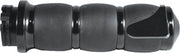 Velvet Air Grips W/Cable Throttle Boss Black
