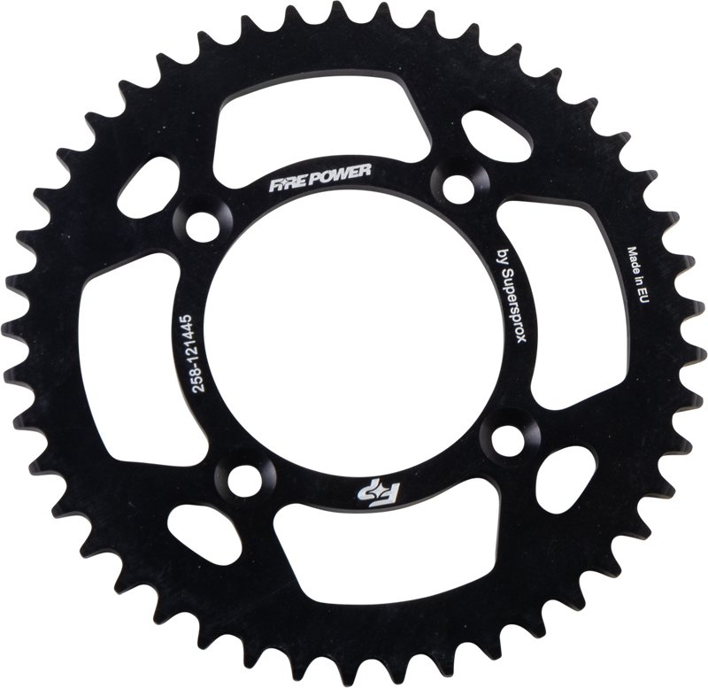 FPA-1214-45-BLK Fire Power Rear Sprocket Aluminum 45T Blk
