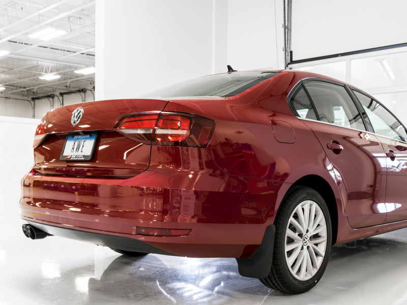 AWE Tuning 3020-23034 AWE Tuning 09-14 Volkswagen Jetta Mk6 1.4T Track Edition Exhaust - Diamond Black Tips