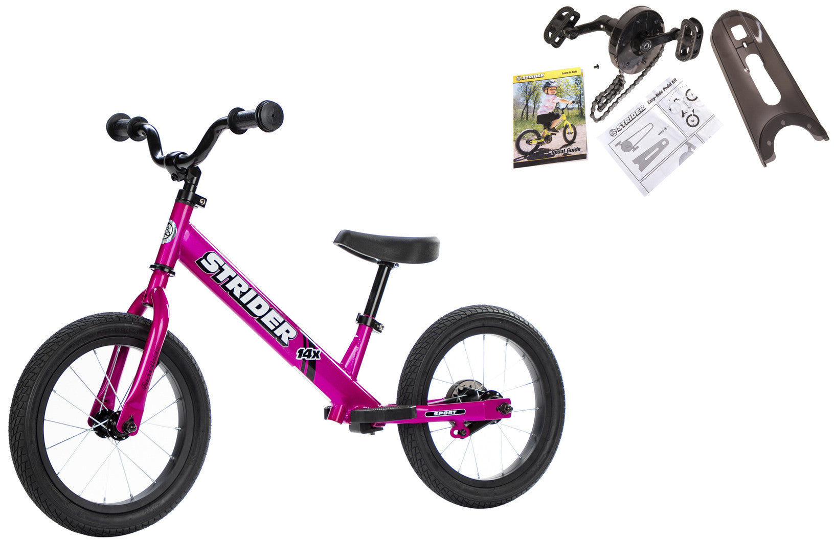 Strider 14X Sport Balance Bike SK-SB1-US-PK - Pink