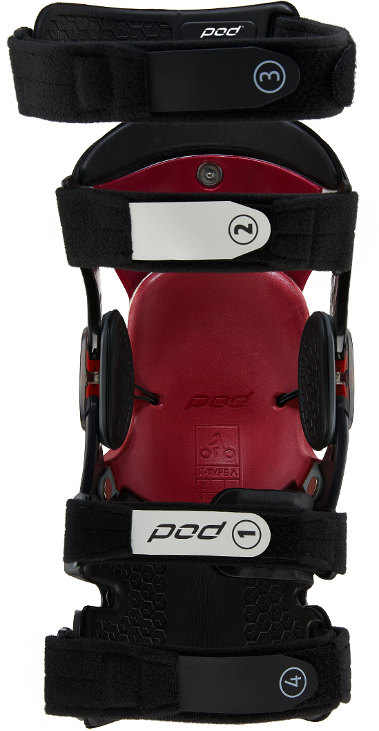 K8 3.0 Knee Brace Carbon (Lt) Carbon/Graphite Sm - POD