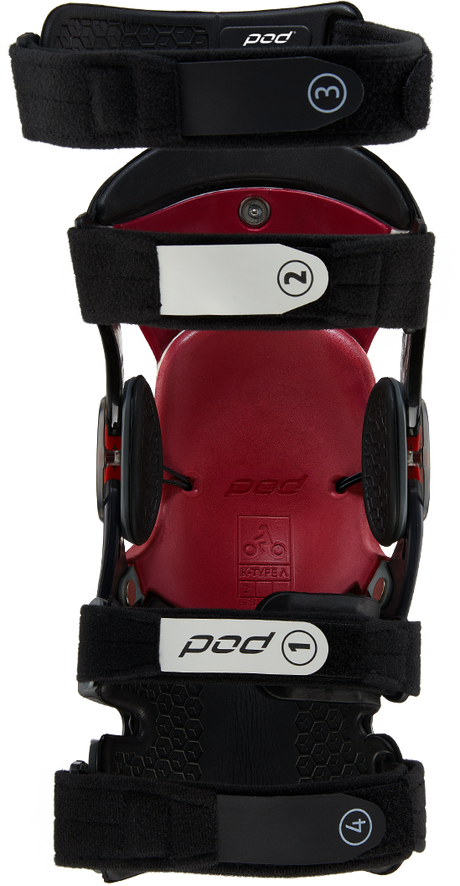 K8 3.0 Knee Brace Carbon (Lt) Carbon/Graphite Md - POD