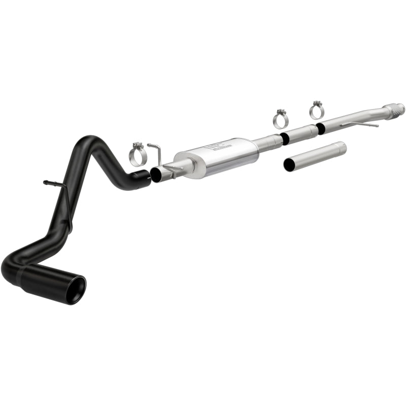 Magnaflow 19470 MagnaFlow 2019 Chevy Silverado 1500 V8 5.3L / V6 4.3L Street Series Cat-Back Exhaust w/ Black Tip