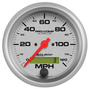 AutoMeter 4487 Autometer Ultra-Lite 3-3/8in 120mph Electrical Speedometer - 4487