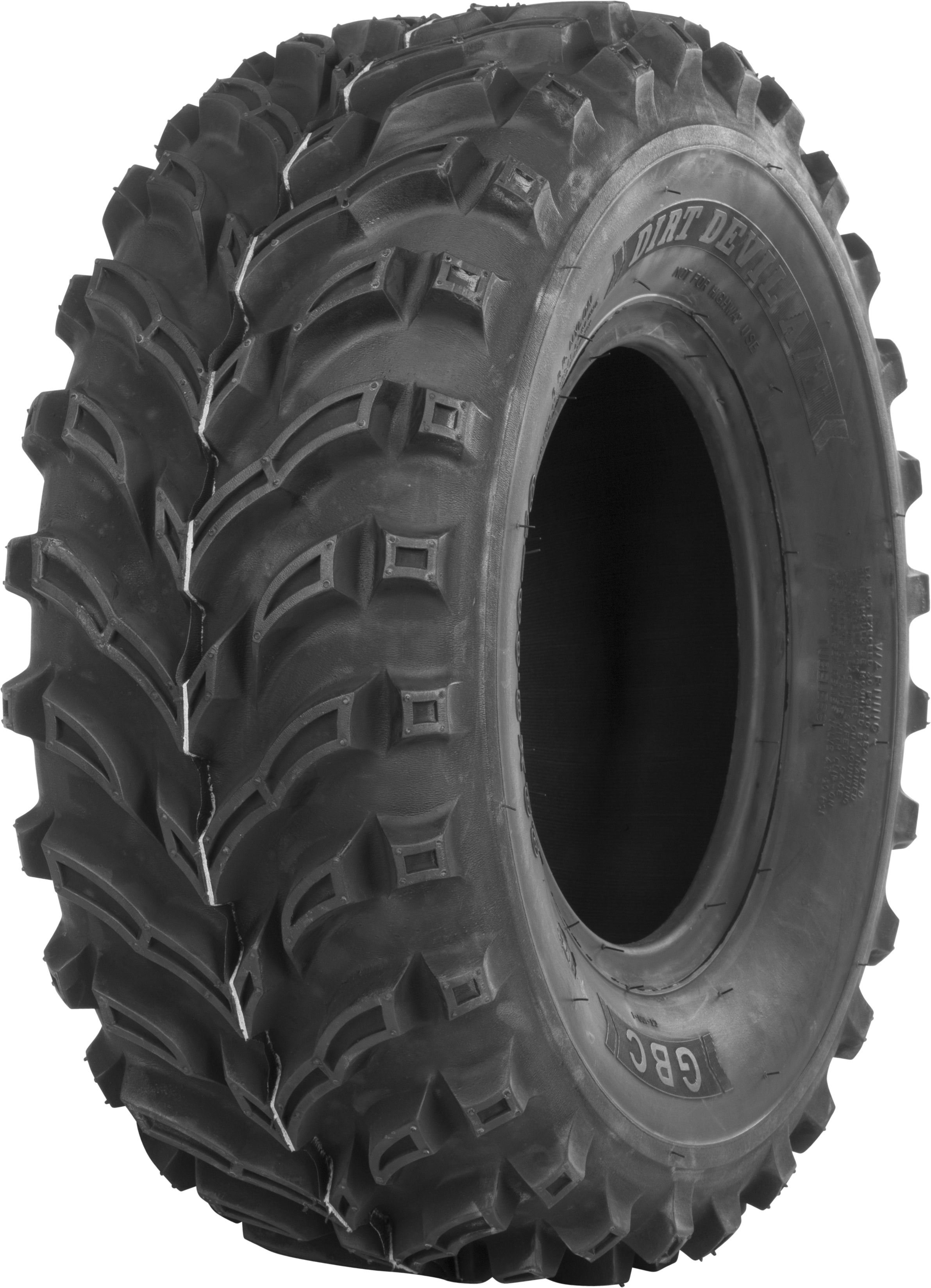 Tire Dirt Devil A/T Front 25x8 12 Bias Lr340lbs