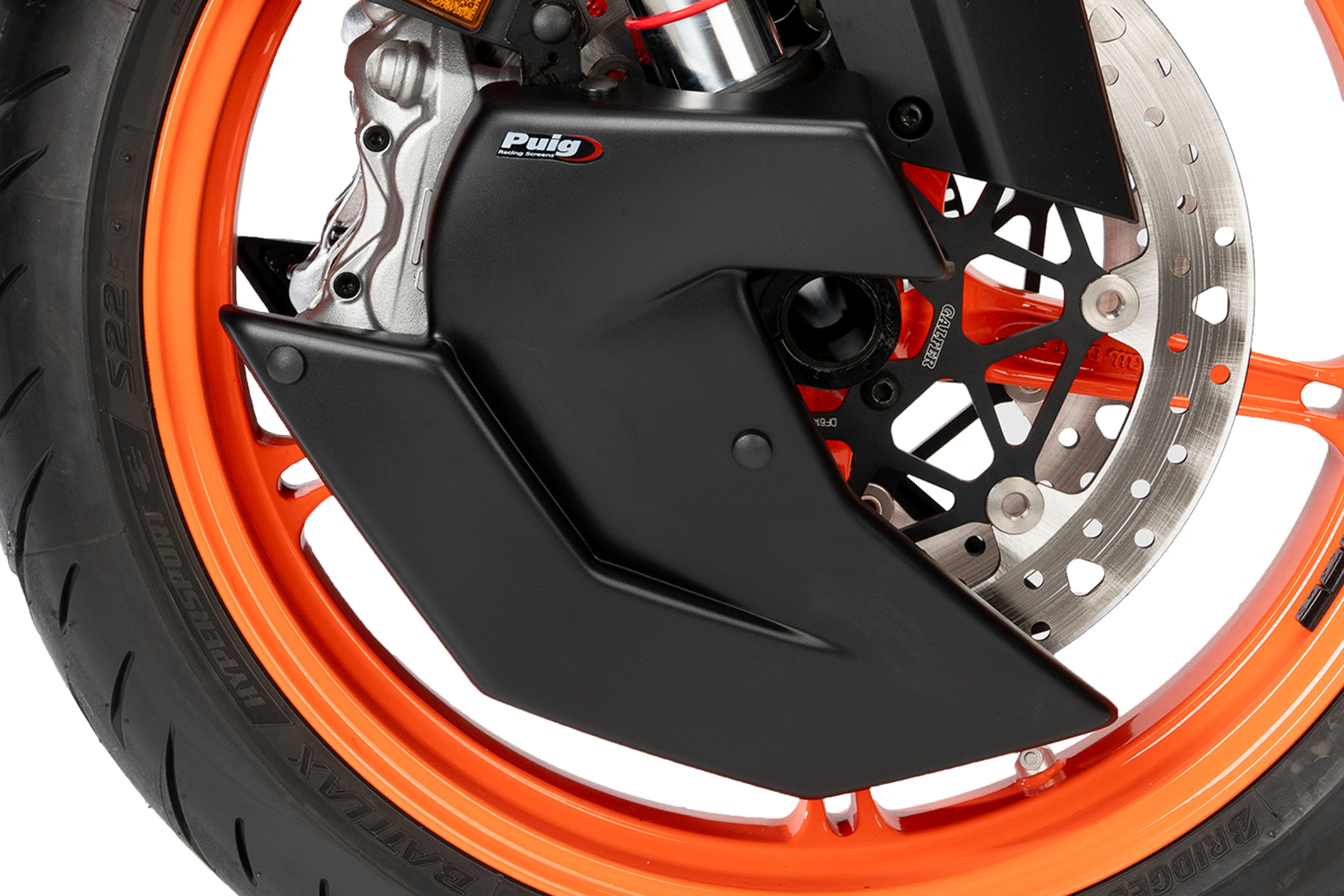 Puig Brake Cooler 21908J - Matte Black