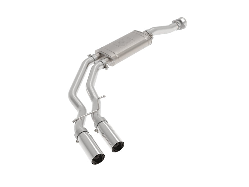 aFe 49-43128-P aFe Rebel 3in 409 SS Cat-Back Exhaust 2021 Ford F-150 V6 2.7L/3.5L (tt)/V8 5.0L w/ Polished Tips