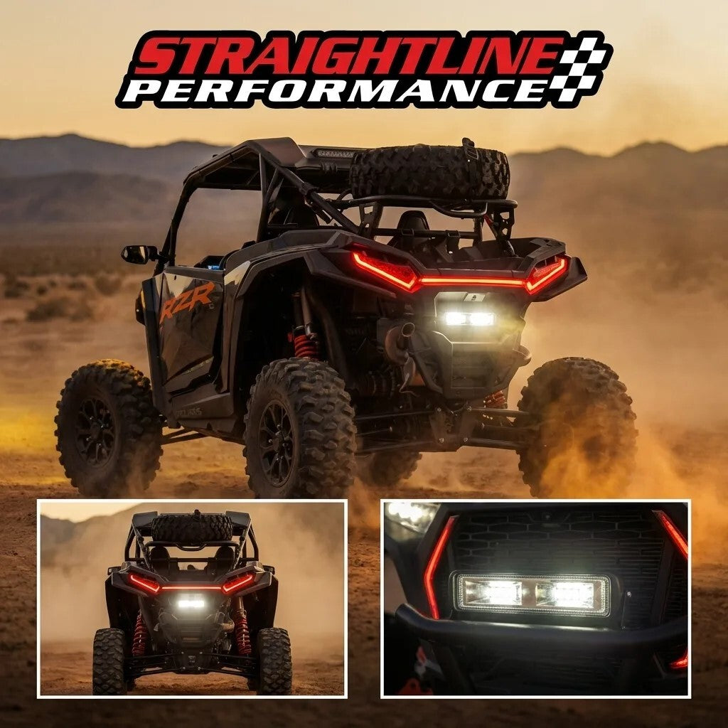 Straightline Reverse Light Kits Premium with Lights Electrical 287-115 - Smart Wire Kit Single