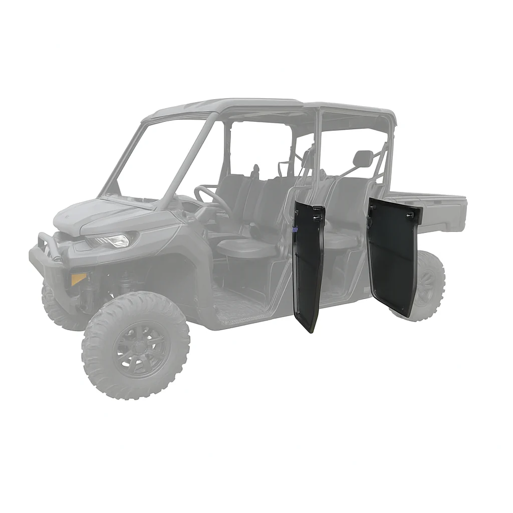 Rival Powersports USA Half Doors Body 2444.7276.3 - Alloy Lower Rear Door Pair