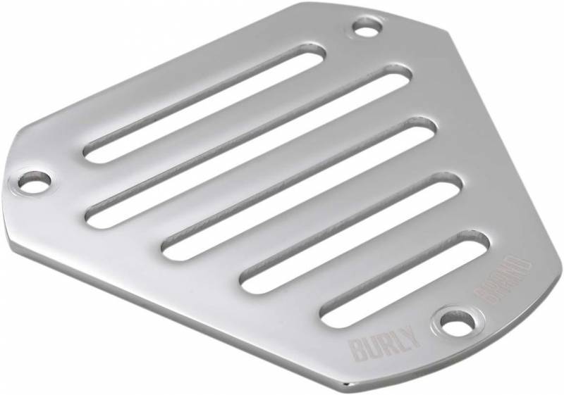 Burly Brand 0206-0179-CH Burly Brand Hex Faceplate Slotted - Chrome