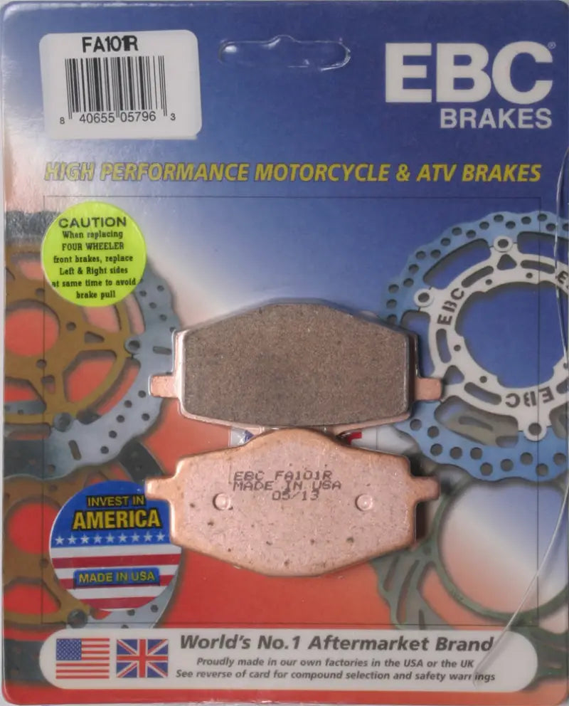 FA101R Brake Pads Fa101r Sintered R Series - Standard