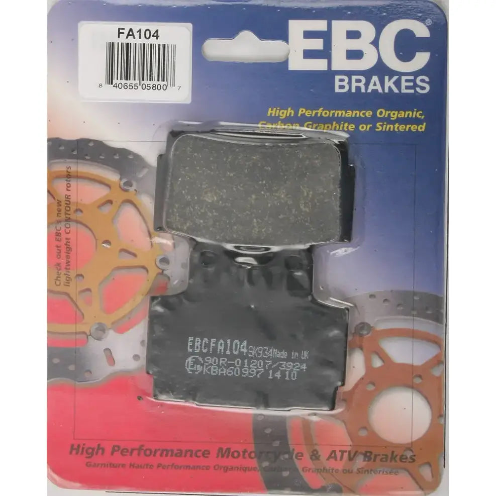 FA104 Brake Pads Fa104 Organic - Standard