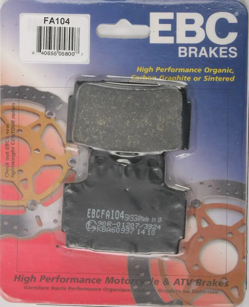 FA104 Brake Pads Fa104 Organic - Standard