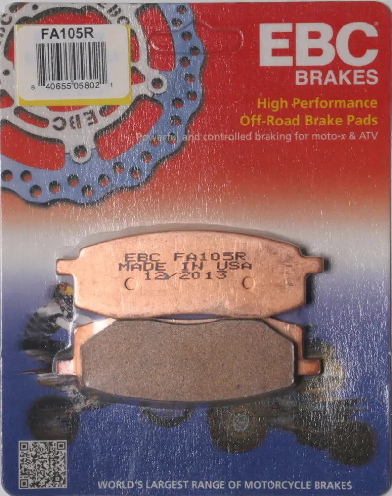 FA105R Brake Pads Fa105r Sintered R Series - Standard