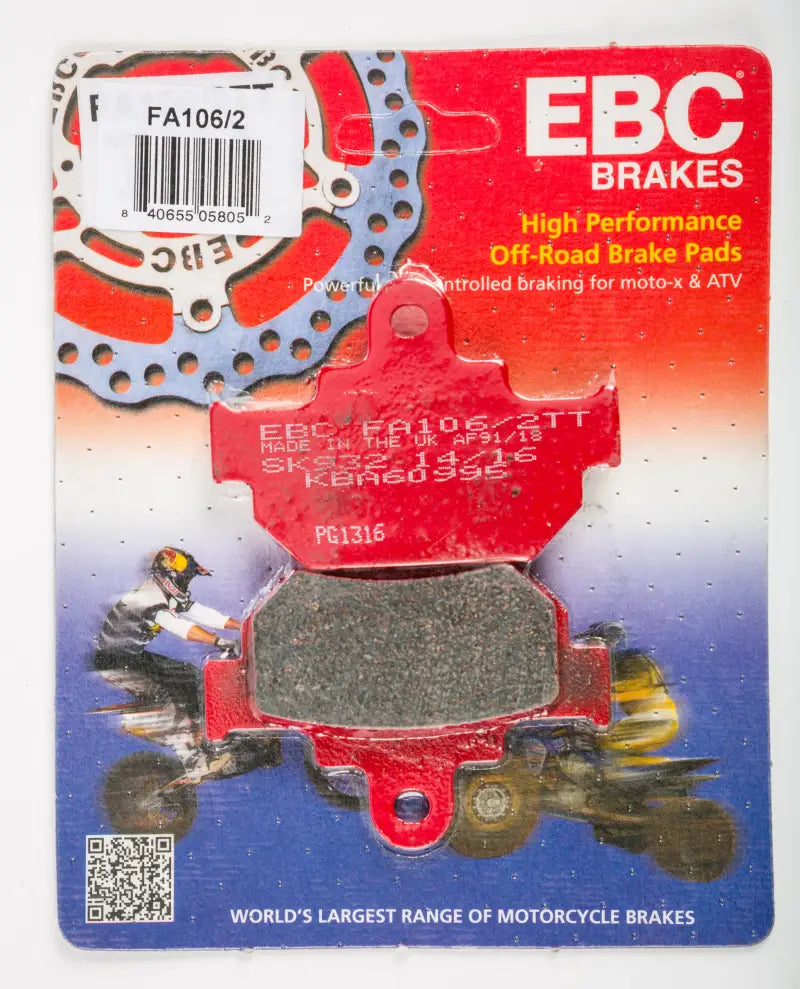 FA106/2 Brake Pads Fa106/2 Organic - Standard