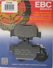 FA106 Brake Pads Fa106 Organic - Standard