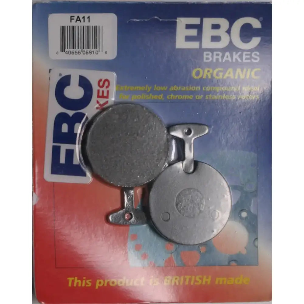 FA11 Brake Pads Fa11 Organic - Standard