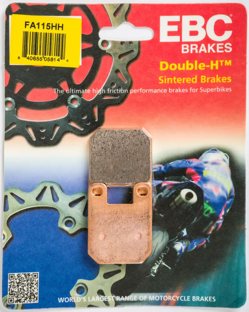 EBC FA115HH brake pads for motorcycle, high-performance fa115hh brake pads
