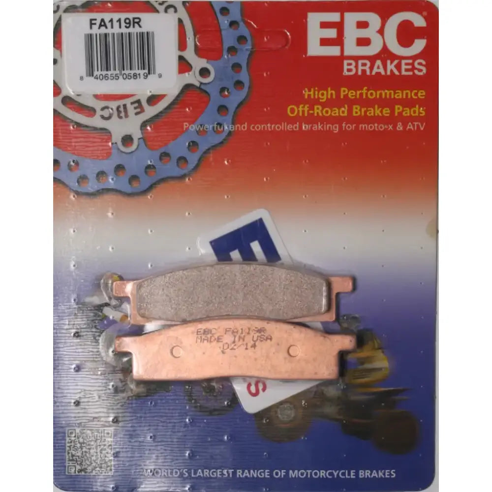 FA119R Brake Pads - Standard